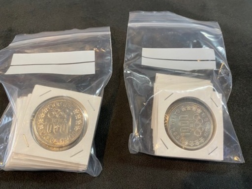東京オリンピック1000硬貨　22枚
