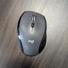 マウス　USB　電池式　logicool