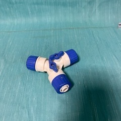家庭用ホース　コック付き三叉ジョイント