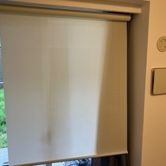 プルコード式　ロールスクリーン　アイボリー　90cm ✖️ 22...