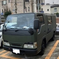 走行充電可能いすゞエルフバン