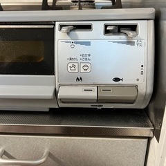 【交渉済】リンナイ　両面焼きガスコンロ　都市ガスの画像