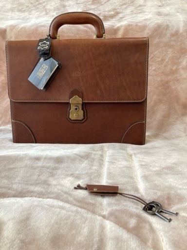 高級　DAKSロンドン　ACE　メンズ　ダレスバッグ　ビジネス　ドクター　レザー