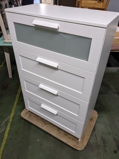 チェスト　４段　ホワイトカラー