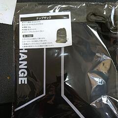 お話し中【新品】ナップサック 黒