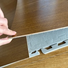 (4月末取引希望)和室、リビングに敷けるフローリング ウッドカーペットの画像