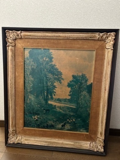 ⚠️絵画　農場　コンスタブル画⚠️処分
