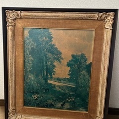 ⚠️絵画　農場　コンスタブル画⚠️処分