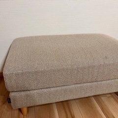 ●本日・5/10迄の掲載・最終値下●マルイチセーリング　オットマン　ソファ　北欧　ナチュラルリビングダイニングの画像