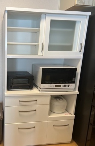 【値下げ】ニトリ　食器棚　キッチンボード