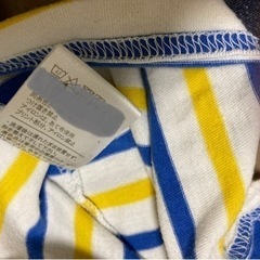 値下げしました　Tシャツ　120サイズ　5枚セット　保育園着に　記名なしの画像