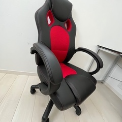 【デスクセット】美品！未使用！デスク&ゲーミングチェアの画像