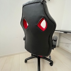 【デスクセット】美品！未使用！デスク&ゲーミングチェアの画像
