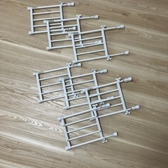 【引取り限定】ダイソー　突っ張り棚7点セット