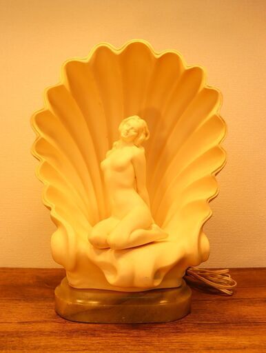 【ヤ取終了5/31】≪J805ジ≫StoneLite Prof BESSI アラバスタ裸婦像 BESSI社 ITAKY/イタリア製 ネオバロック彫刻 ランプ/ライト アンティーク/インテリア