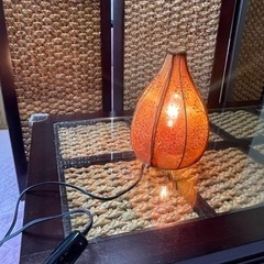 アジアン　ランプの画像