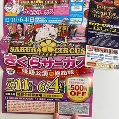 サーカス 特別割引券