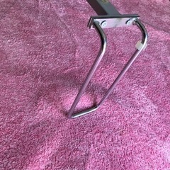 ガラステーブル L字形の画像