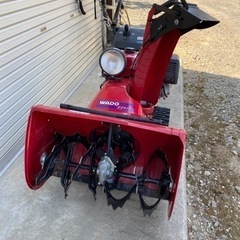 相談中 除雪機 畑仕事 農機具