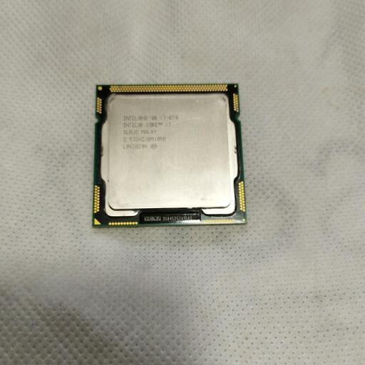 CPUのみ.Core i7- 870