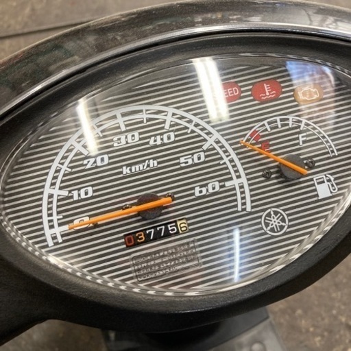 セル一発始動ヤマハジョグ走行距離少ない