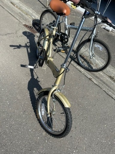 折り畳み自転車　2台セットで！