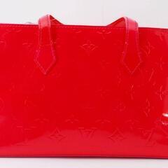 ヴィトン ヴェルニ ウィルシャーPM ハンドバッグ レッドの画像