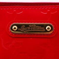 ヴィトン ヴェルニ ウィルシャーPM ハンドバッグ レッドの画像