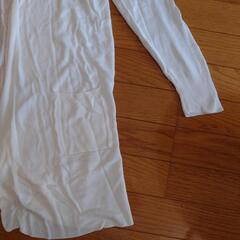 受け渡し予定決定　白いロングカーディガン　の画像