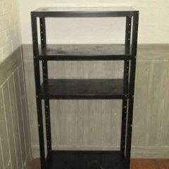 stp-1774　スチールラック　4段　ブラック　スチール棚　オ...