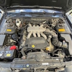 Y32シーマV8車検受けるので満タンですの画像