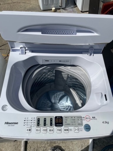 2021年製‼️】?Hisense?洗濯機 4.5kg?