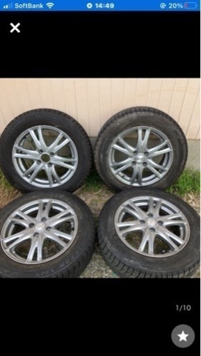 175/65R 15スタッドレスタイヤ　アルミホイールセット