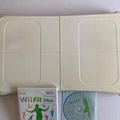 WiiFitplus、WiiFit、ボード3点setの画像