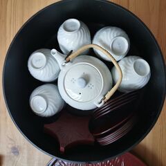 急須・湯呑セットの画像