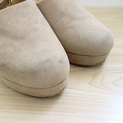 【No.31】MAJESTIC LEGON ストラップ付パンプス ベージュ L(約24.0～25.0cm)の画像
