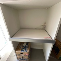 レンジボード　ハイタイプ　キッチン家電収納の画像