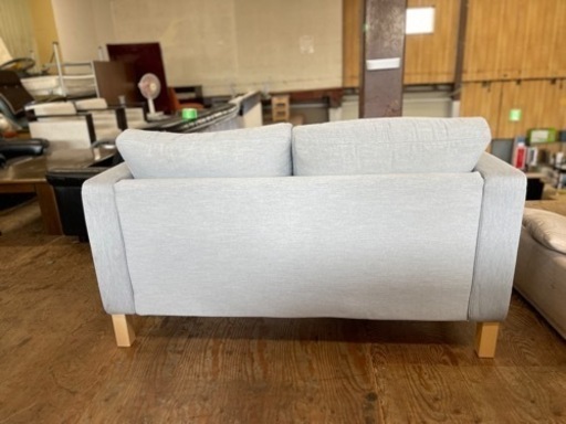IKEA（イケア）の2人掛けソファー【KARLSTAD カルルスタード】を入荷 🌟激安‼️ IKEA イケア 2人掛けソファ グレー 灰色 布製 カルルスタード 🌟
