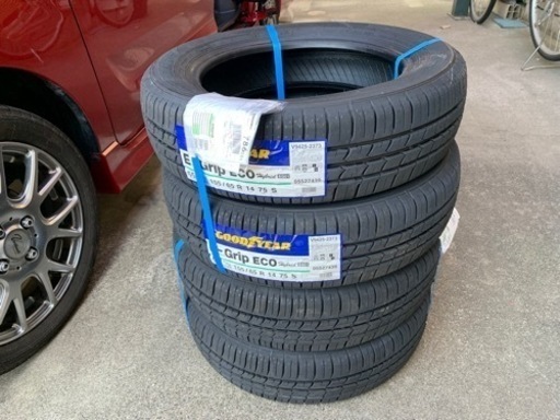 新品タイヤ4本　軽自動車などに　155/65R14 お近くなら無料配送　　商談中です