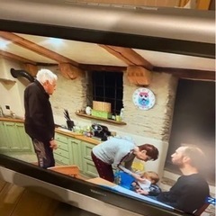 TOSHIBAのテレビの画像