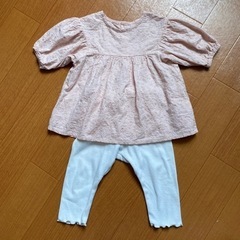 【お話し中】ブランシェス　チュニック&レギンスset