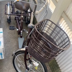 ★最終値下げ★使用1度！サギサカ三輪車！★4月中迄(大人用)