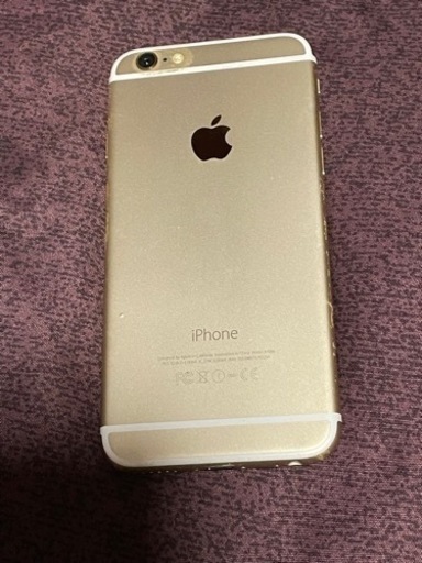 iPhone6 ゴールド本体