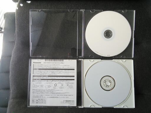 【4/8（土）までに受け取り可能な方限定】ブランクDVD-RAM9枚・DVD-R10枚