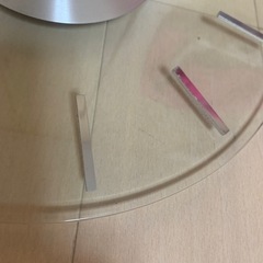 ガラスの時計の画像