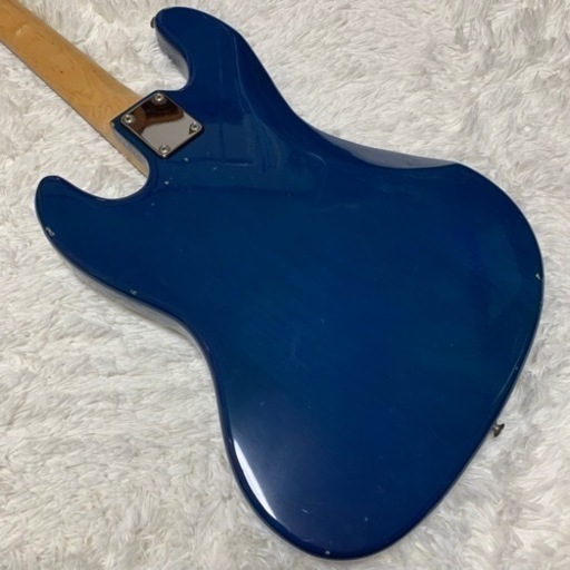 メーカー不明 ジャズベース シースルー塗装 音出し確認済み