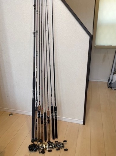 バス釣りやめます！　竿リールセット