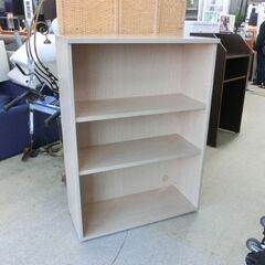 オープンシェルフ カラーボックス ナチュラル 4段 大型 幅80.5cm 棚 シェルフ 札幌 西野店 オープンシェルフ カラーボックス ナチュラル 4段 大型 幅80.5cm