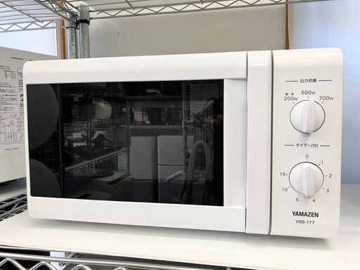 山善 ヤマゼン 電子レンジ 2019年製 YAMAZEN YRB-177 50Hz専用 関東専用