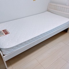 シングルベッド&マットレスセット